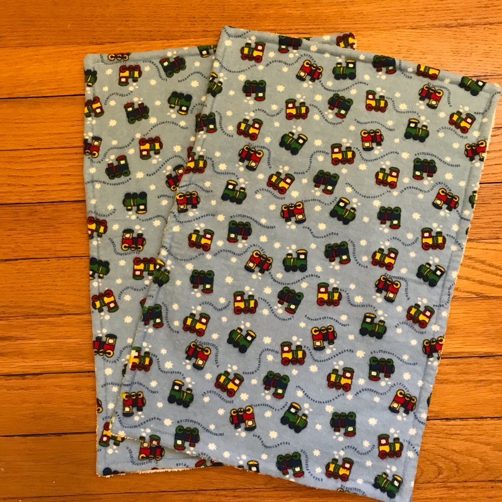 Homemade Baby Burp Cloths